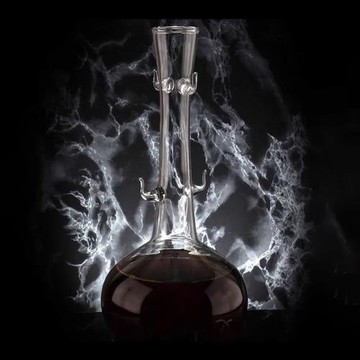 高級感紅酒杯醒酒器套裝吸血鬼酒杯醒酒器支架一體高檔酒具大套裝