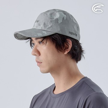 ADISI 輕量Xpore-3L防水高透氣球帽 AH24015 巴黎灰迷彩 (F)｜微多孔膜 超撥水 防風 防水 防潑水 防水帽