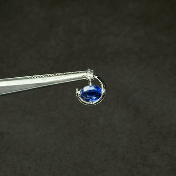 藍晶石項鍊 | 珠寶級 Kyanite 恆星 轉化負面能量 放鬆 天然晶礦項鍊 925純銀 S23AV25-05