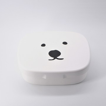 下殺612 北海道白熊系列 易開蓋便當盒/保鮮盒/收納容器/廚房收納 26Jan001