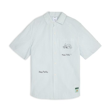 PUMA x MondaySleepingClub系列短袖襯衫 男女共同