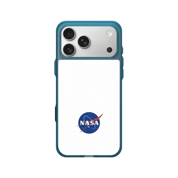 iPhone 17 Pro Max Clear (相機按鈕) 夜幕藍 - NASA - Meatball (White)