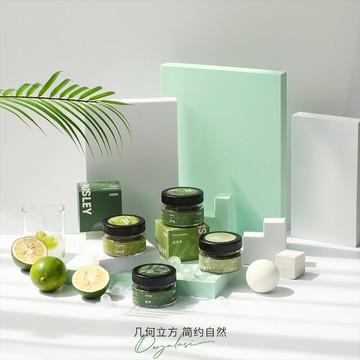 幾何體拍照道具拍攝擺拍道背景布ins風美妝護膚品大牌擺件攝影臺