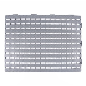 【20入組】寬板防水組合棧板 44x58cm 灰