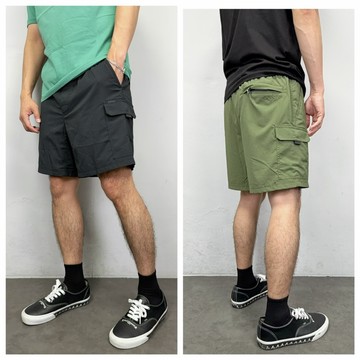 【New START精品服飾-員林】現貨 Coach 側邊口袋 防潑水 彈性 透氣 機能短褲 工裝褲 短褲