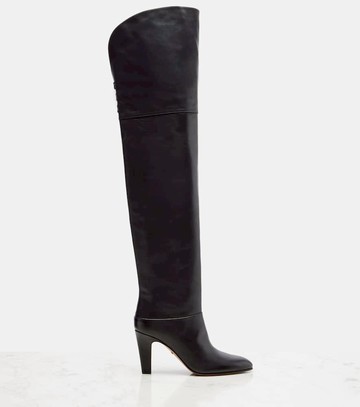 Chloé Eve 85 leather over-the-knee boots