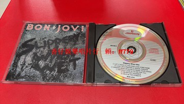 邦喬維 Bon Jovi Slippery When Wet 美版首版 830 2642-1 無字滿銀圈 黑膠唱片 絕版經典 98+高品相 收藏級