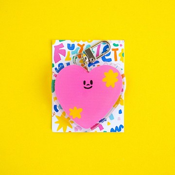 Fluffy Omelet - KEYCHAIN / 別針 / PHONE GRIP - HEARTY