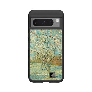 Pixel 8 Pro SolidSuit 黑 - Van Gogh Museum - 盛開的桃花