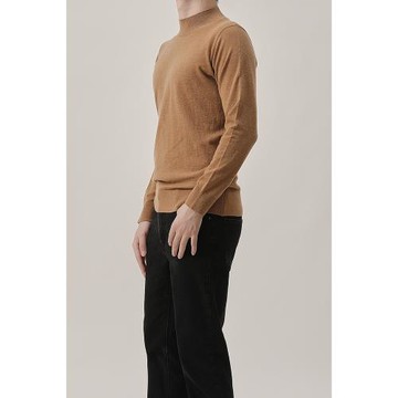 MAS&JM 68支羊絨打底衫男士羊絨內衣 半高領薄型羊絨衫601120