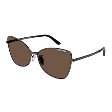 【Balenciaga 巴黎世家】蝶形金屬太陽眼鏡(BB0278S-002)