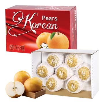 [家速配]韓國新高梨禮盒 (每箱約5公斤)※外箱與粒數僅供參考，包裝以實際出貨為主