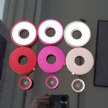 手機通用夾子帶燈15倍微距鏡頭充電細節放大噴碼鑒定微觀拍照包包