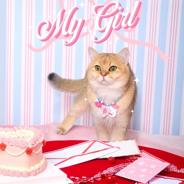 My Girl 粉紅心形項鍊 - STAFF PICK