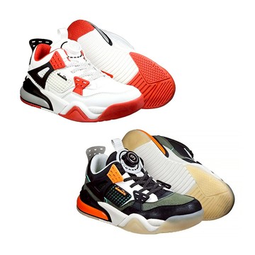 DIADORA迪亞多那 陸戰隊大童籃球鞋 童運動鞋 童鞋 寬楦 輕量 保護後跟 減震 穩定 抗菌 除臭 白黑紅 黑綠桔