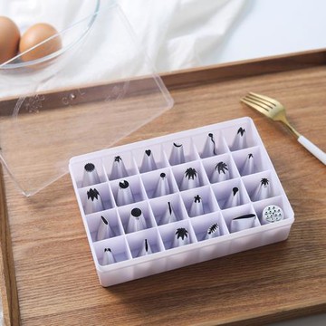 不銹鋼裱花嘴套裝擠花嘴韓式擠奶油曲奇烘焙工具烘焙蛋糕裱花工具