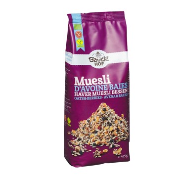 【德國BauckMühle】寶客無麩質綜合莓果燕麥片(425g/包)(純素)-【德國BauckMühle】寶客無麩質綜合莓果燕麥片(425g/包)(純素)