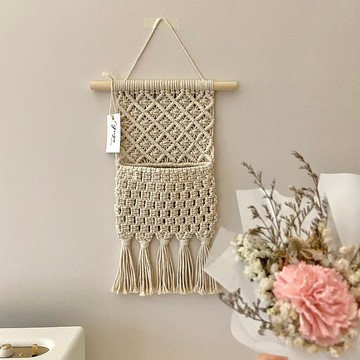 Macrame手工編織收納袋