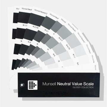 文具｜收納｜辦公用品 【Munsell】孟賽爾明度精選色卡 /本