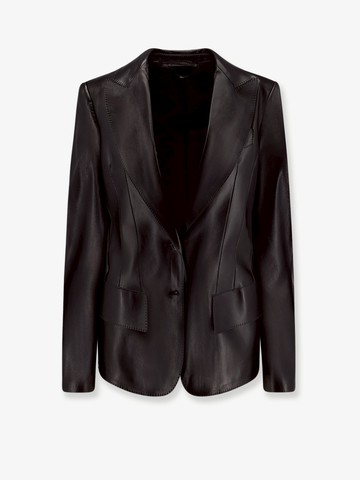 Leather blazer - TOM FORD - gender_Woman