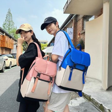 雙肩包男士通勤背包高中生大學生書包時尚大容量旅行包電腦包