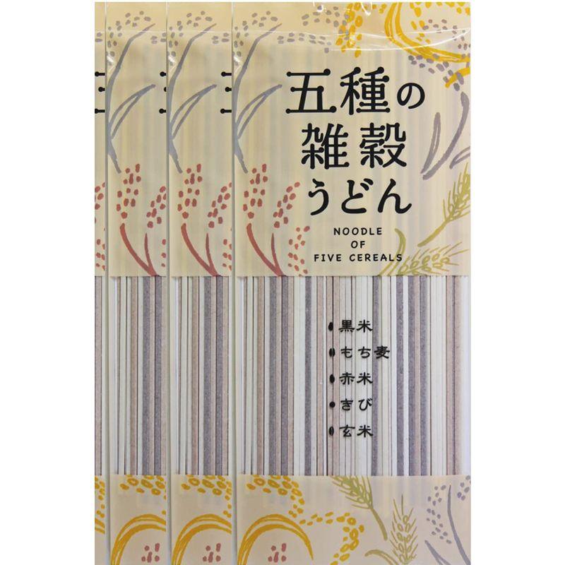 CEREALS NOODLE 雑穀物語 国産 五穀 岡山 乾麺 五種の雑穀うどん (4袋 8人前)