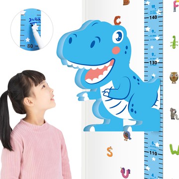 磁吸身高尺 立體音樂身高貼 身高貼紙 量身高 牆貼