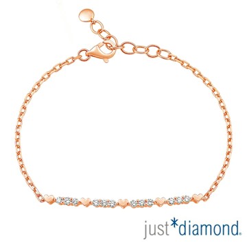 【Just Diamond】Eternity 永恆心漾 鑽石手鍊