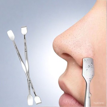 台灣24h🐏雙頭黑頭白頭鏟/粉刺清除神器