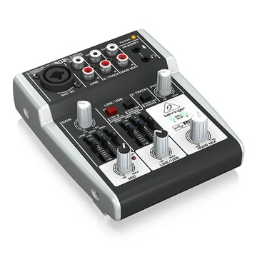 效果/混音器 『Behringer 耳朵牌』302USB 類比混音器 / 錄音介面直播神器 / 公司貨