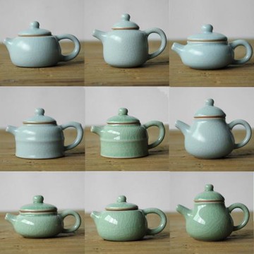 迷你小茶寵擺件精品可養指尖壺一人哥窯茶具茶玩茶桌配件袖珍壺