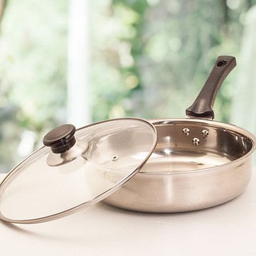 台灣好鍋 七層不鏽鋼平底鍋(28cm)