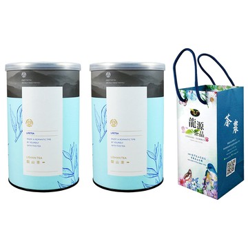 龍源茶品 鑫龍源 梨山茶自然回甘烏龍茶葉 附提袋  1組  150g  2罐