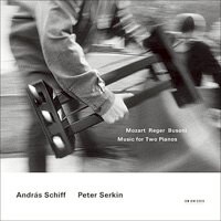 雙鋼琴作品集｜鋼琴：席夫／彼得．塞爾金 András Schiff / Peter Serkin: Mozart / Reger / Busoni - Music for Two Pianos (2CD) 【ECM】