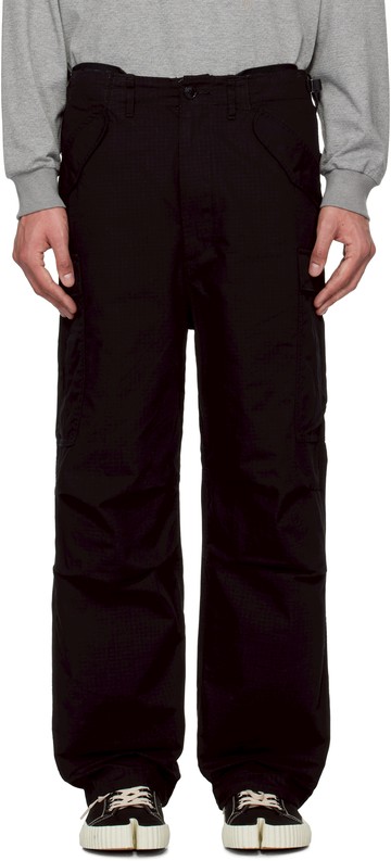 nanamica 黑色 Wide 工装裤
