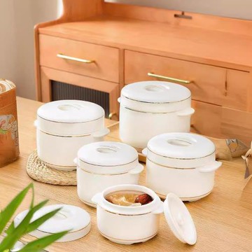 隔水燉盅矮胖燉盅陶瓷蒸蛋燉罐帶蓋雙蓋湯盅家用燕窩大小內膽蒸盅