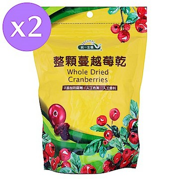統一生機 整顆蔓越莓乾(250g)(共2組)