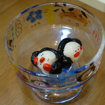 大頭BiuBiu黏土戒指 搞怪飾品