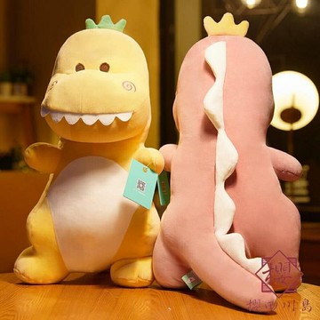 抱枕可愛睡覺抱枕超軟小恐龍造型【櫻田川島】