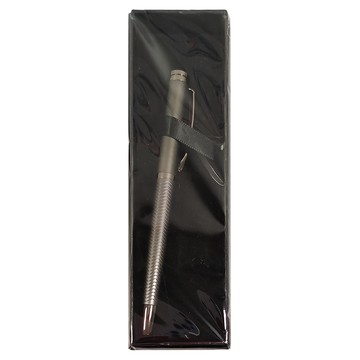 Suander.St槍鋼珠筆 金屬+塑膠材質 H140 x W15 x D10mm 重量35g  霧槍黑  1支