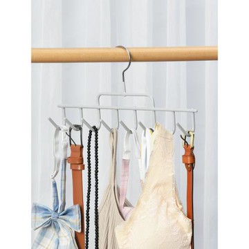 皮帶領帶架子多功能免釘浴室掛架省空間吊帶衣架收納圍巾絲巾掛鉤