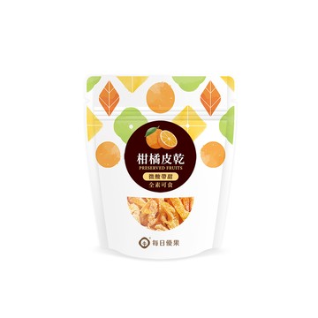 🎂20週慶【全館85折】柑橘皮乾50G口袋蜜餞 每日優果｜加入購物車享優惠，只到07/02 09:59截止⏰