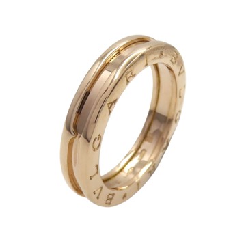 BVLGARI 寶格麗 18K玫瑰金 B-Zero1 細版戒指 #59 【二手名牌BRAND OFF】
