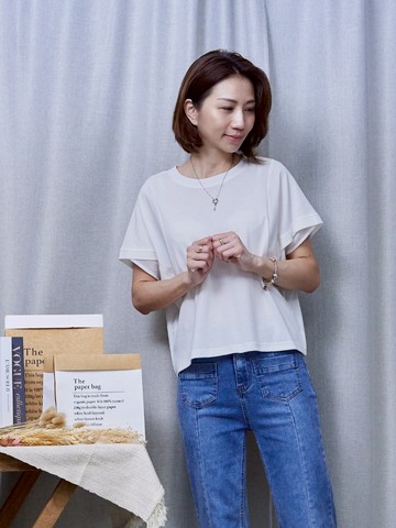 顯瘦有精神｜雪紡拼接T讓人一穿就愛上