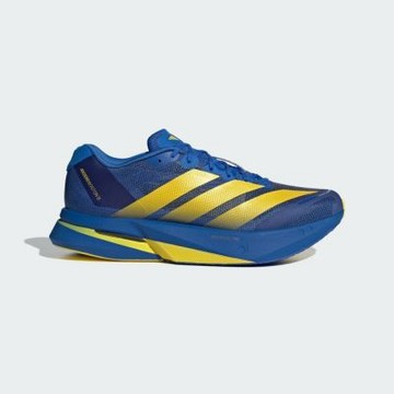 Adidas 愛迪達 Adizero Boston 13 M [KK4238] 男 慢跑鞋 支撐 緩震 競速 藍黃