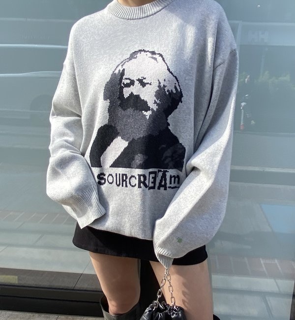 珍しいフーズフー ギャラリー ニット サイコロ トレーナー | ordering