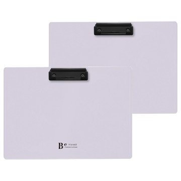 九達 Be Myself 橫式板夾A4 JF-53E 330 x 236mm  紫色  2個