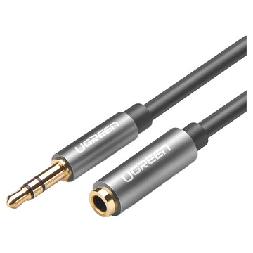 UGREEN 綠聯 3.5mm 音源延長線 3m  AV118  黑色  1條