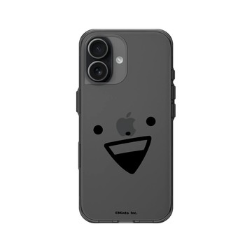 iPhone 17 Clear (相機按鈕) 酷墨灰 - Usagyuuun 小突兔 - 靜靜的看著你
