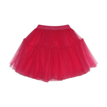 Monnalisa - Fuchsia Mini Tulle Skirt